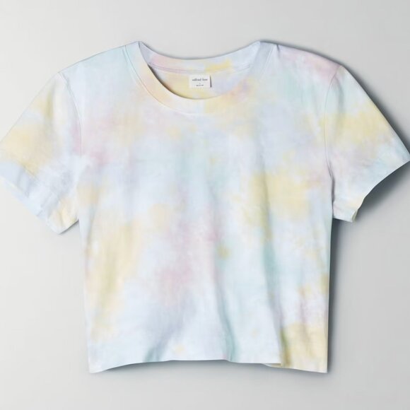Wilfred Free Gatana Cropped Tie Dye Tee - Size Small - Picture 4 of 6